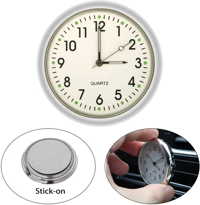Auto Sticker Lichtgevende Klok
