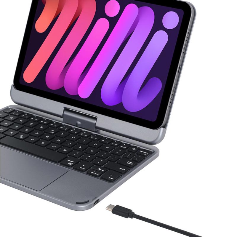 360 rotatable keyboard cover for iPad