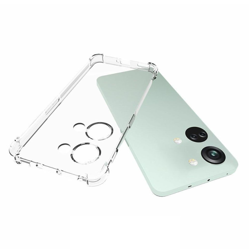 Anti-shock Back Cover voor de OnePlus Nord 3 Transparant
