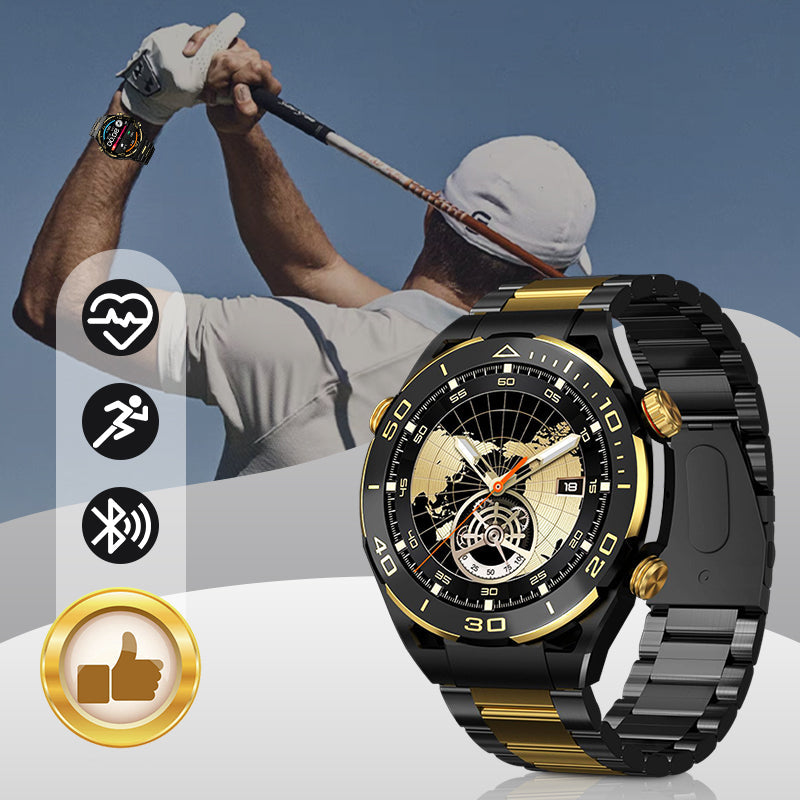 PulseX Pro – De Slimme Mannenhorloge die Alles Kan