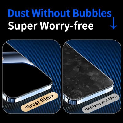 Invisible Artifact Screen Protector -Stofvrij zonder bubbels