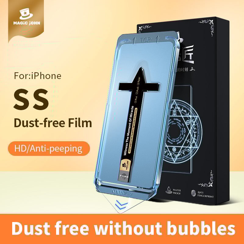 Invisible Artifact Screen Protector -Stofvrij zonder bubbels