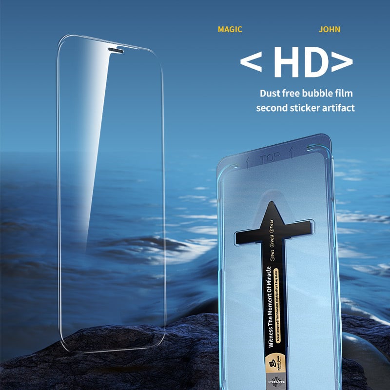Invisible Artifact Screen Protector -Stofvrij zonder bubbels
