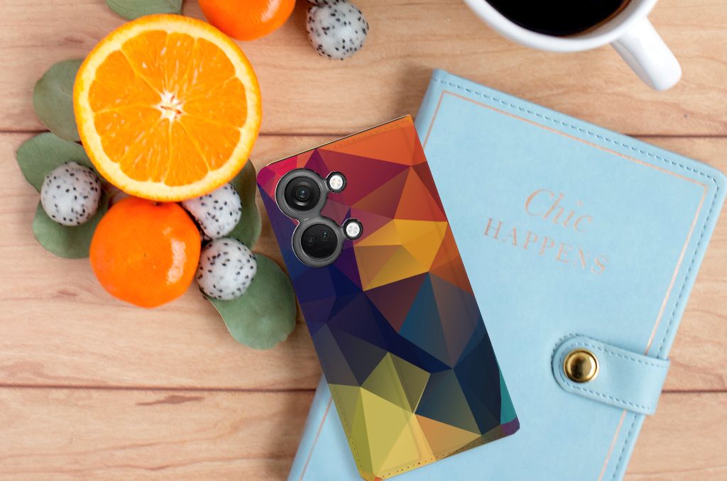 OnePlus Nord 3 Stand Case Polygon Color