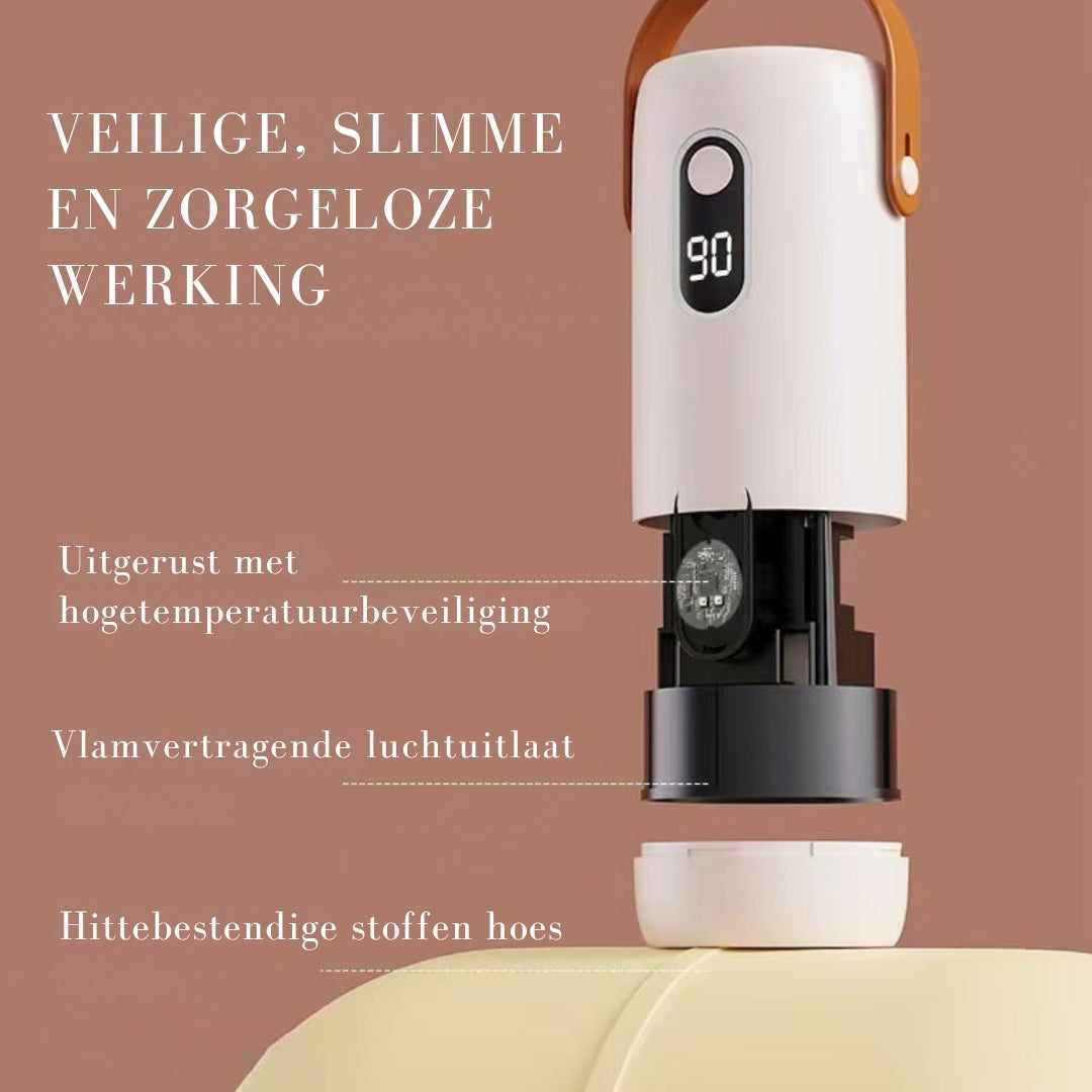 DryFold – De draagbare kledingdroger die alles verandert