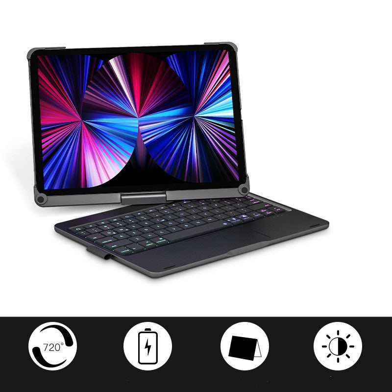 360 rotatable keyboard cover for iPad