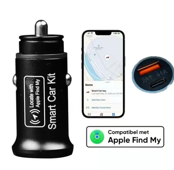 SafeCharge GPS – Slimme Oplader met Verborgen GPS-beveiliging