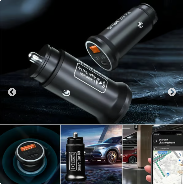 SafeCharge GPS – Slimme Oplader met Verborgen GPS-beveiliging