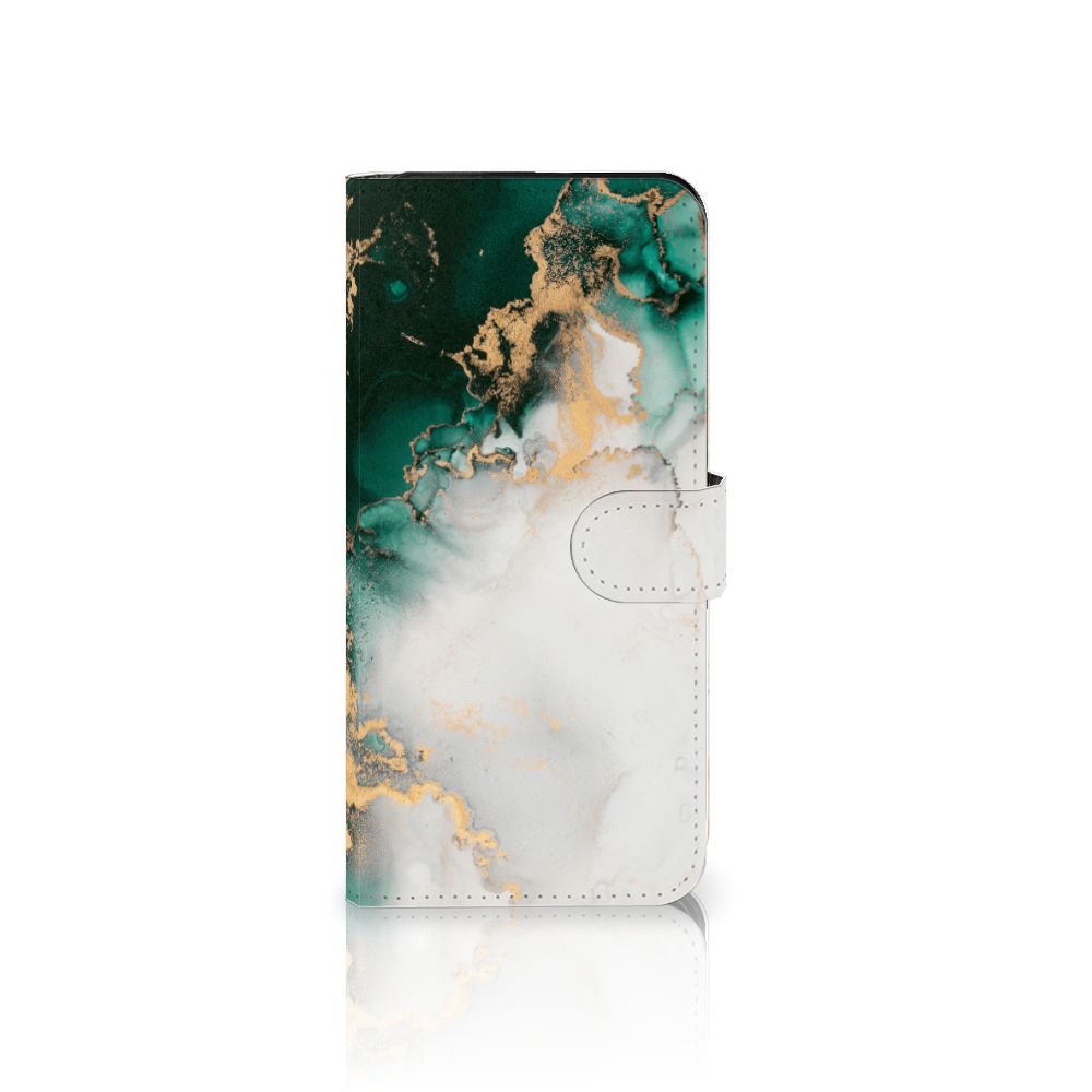 Bookcase voor OnePlus Nord 3 Marmer Groen
