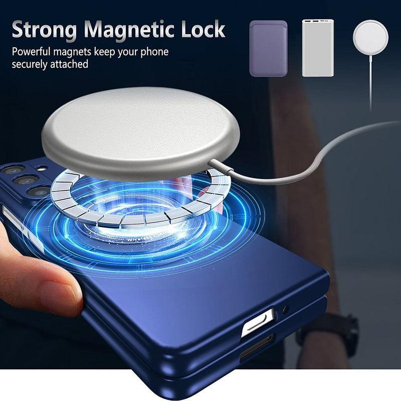 360° Draaibare Standaard Magnetische Telefoonhoes Voor Samsung Z Fold & Flip 5/4/3