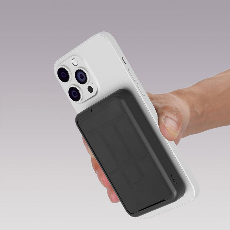 22,5 W 10000 mAh Magnetisch draadloos mobiel opladen met standaard