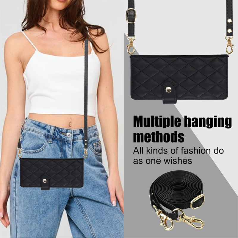 Multifunctionele Flip Folio Polsband Telefoonhoesje