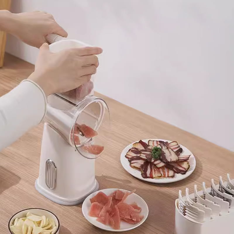 Multifunctionele Draaibare Groenteschaaf met Handvat