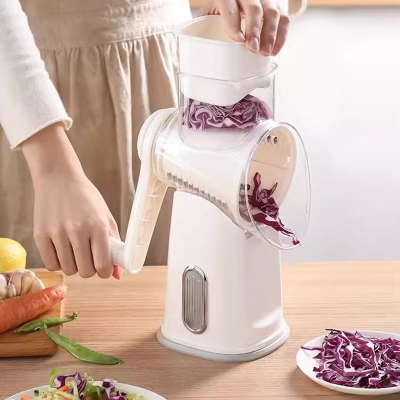 Multifunctionele Draaibare Groenteschaaf met Handvat