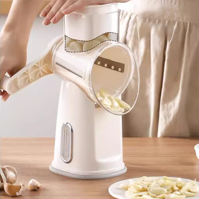 Multifunctionele Draaibare Groenteschaaf met Handvat