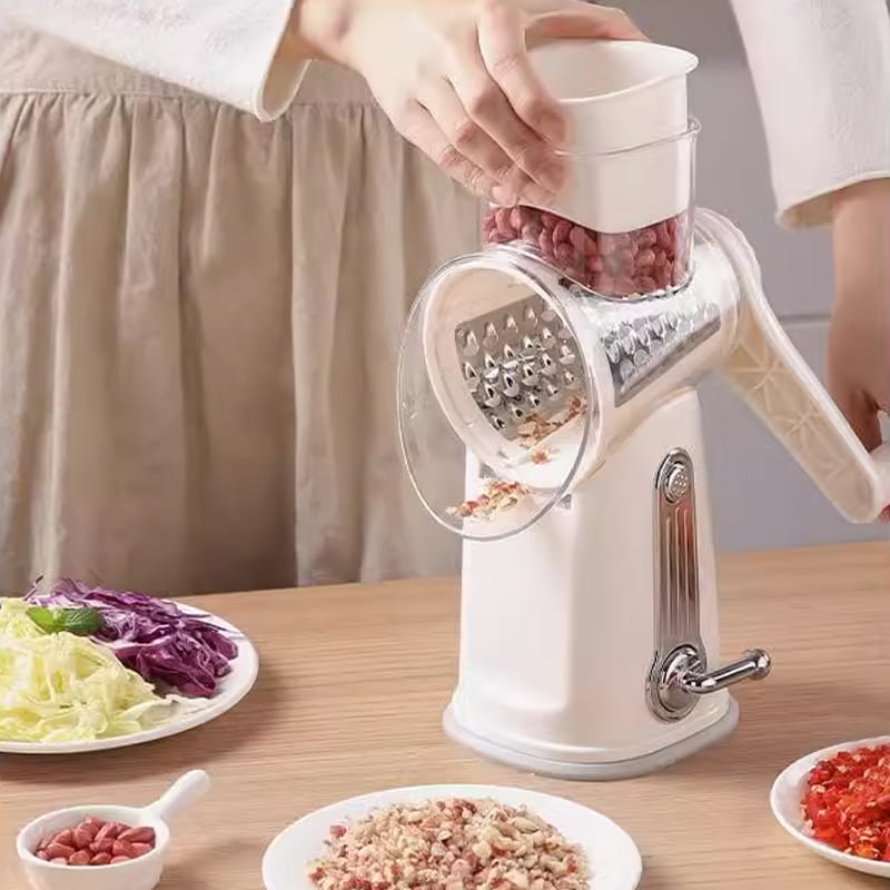 Multifunctionele Draaibare Groenteschaaf met Handvat