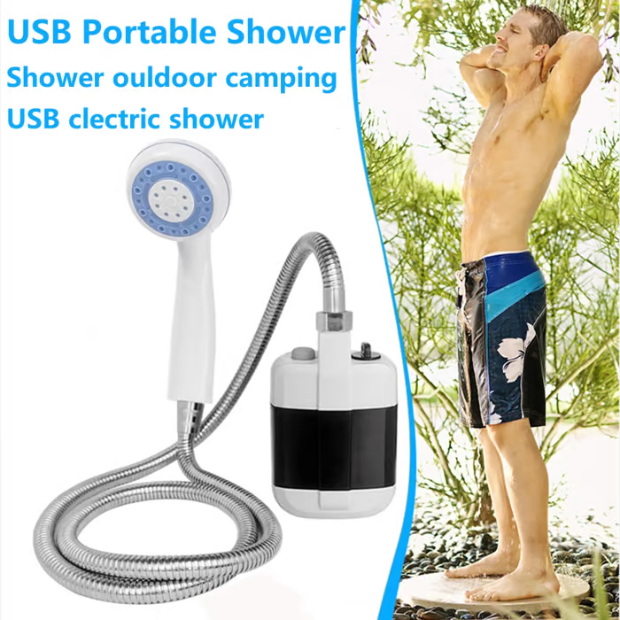 🔥Hot Sale 49% KORTING💦Draagbare douche voor kamperen met waterpomp🚀GRATIS VERZENDING