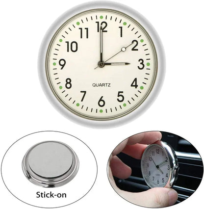 Auto Sticker Lichtgevende Klok