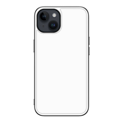 Back Cover Hoesje Geschikt voor de Apple iPhone 15 Zwart | Wit