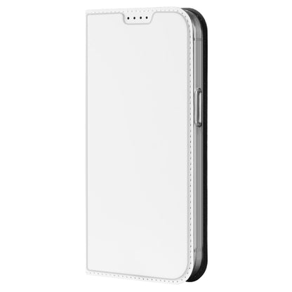 Stand Case Hoesje Geschikt voor de iPhone 15 Wit met Pashouder
