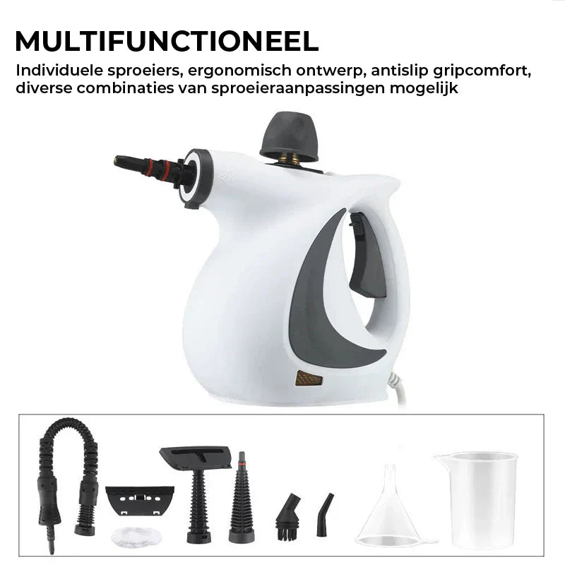 StoomBuddy – Krachtige Reiniging, 100% Zonder Chemie