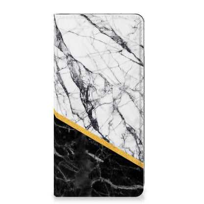 OnePlus Nord 3 Standcase Marmer Wit Zwart -
