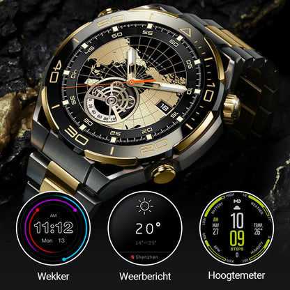PulseX Pro – De Slimme Mannenhorloge die Alles Kan