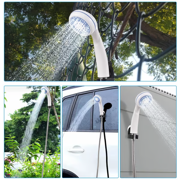 🔥Hot Sale 49% KORTING💦Draagbare douche voor kamperen met waterpomp🚀GRATIS VERZENDING