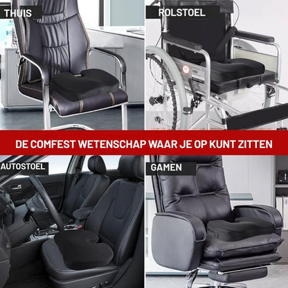 SeatRelief – Ultiem Zitcomfort met Ondersteuning voor Rug & Houding