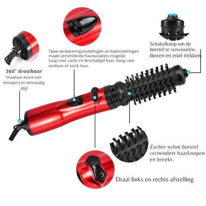 LuxeLock Roterende Heteluchtborstel