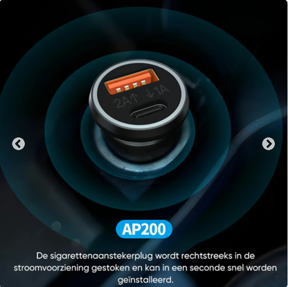 SafeCharge GPS – Slimme Oplader met Verborgen GPS-beveiliging