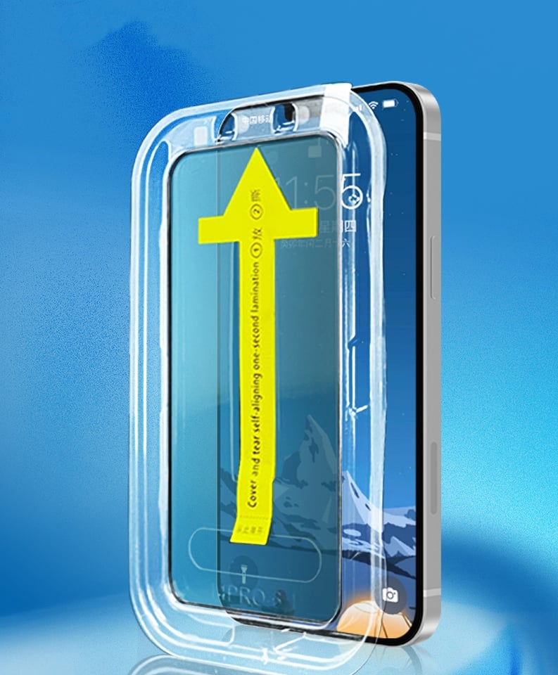 Invisible Artifact Screen Protector -Stofvrij zonder bubbels