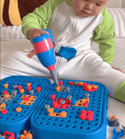 MiniMaker Gereedschapsset – Bouwplezier voor Slimme Handjes