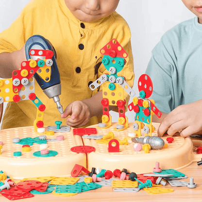 MiniMaker Gereedschapsset – Bouwplezier voor Slimme Handjes