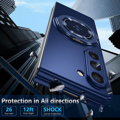 360° Draaibare Standaard Magnetische Telefoonhoes Voor Samsung Z Fold & Flip 5/4/3