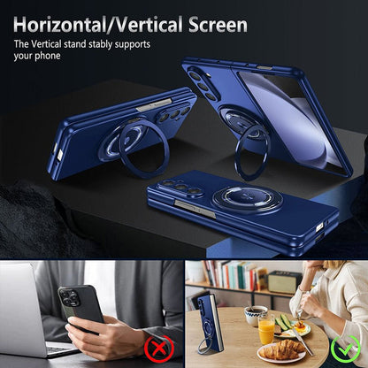 360° Draaibare Standaard Magnetische Telefoonhoes Voor Samsung Z Fold & Flip 5/4/3