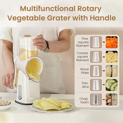 Multifunctionele Draaibare Groenteschaaf met Handvat