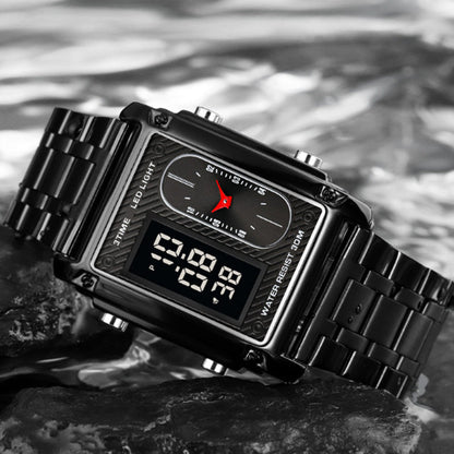 Elegant multifunctioneel waterbestendig herenhorloge